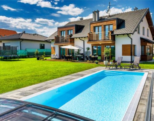 купить Павильон для стационарного бассейна Albixon Sydney Clear C в Кишинёве 