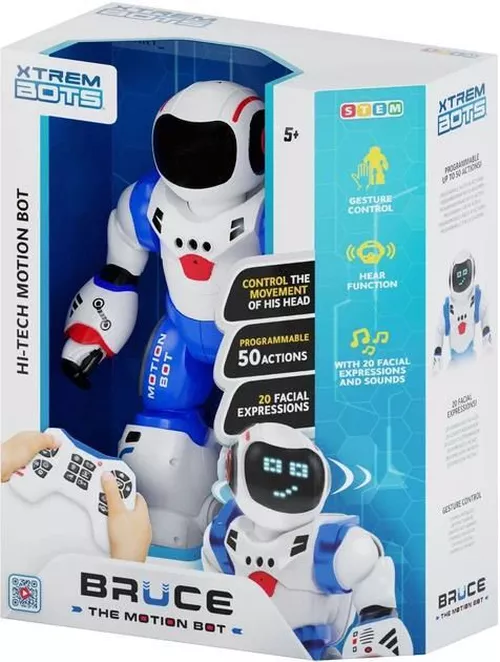 купить Робот Xtrem Bots XT3803503 Bluer Robot Bruce в Кишинёве 