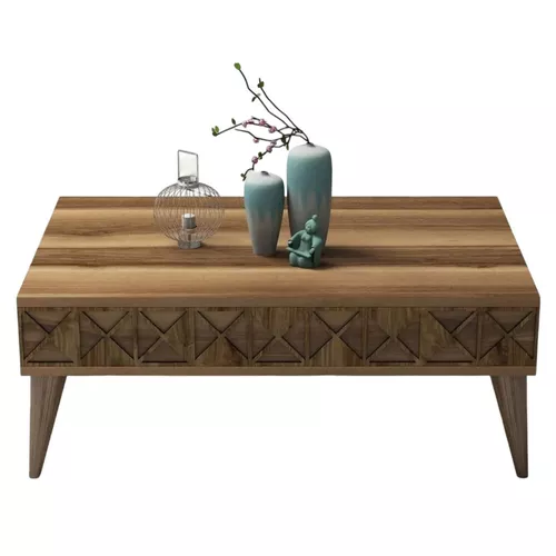 cumpără Măsuţă cafea Trendy Linie, Nuc 90x34x60cm în Chișinău 