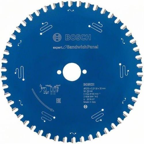 cumpără Disc de tăiere Bosch 2608644143 Panza de fierăstrău circular Expert SH H 235x30-50 în Chișinău 