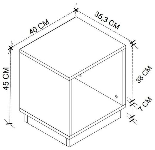 купить Тумба Bofigo 19-03-01 White в Кишинёве 