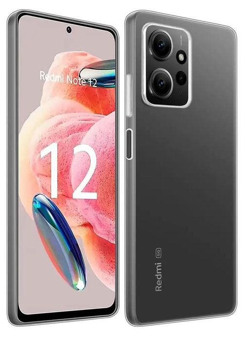 купить Чехол для смартфона Helmet Redmi Note 12 4G, TPU Soft, Clear в Кишинёве 