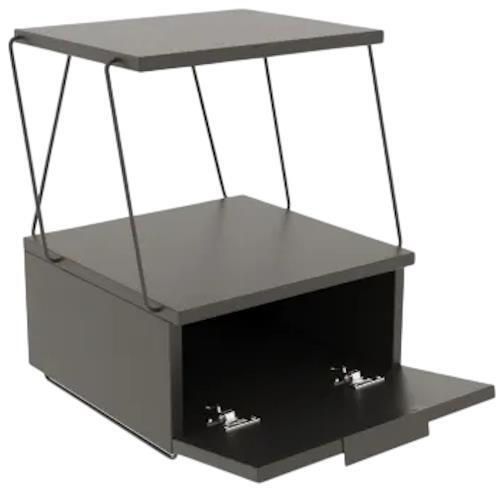 cumpără Noptieră Trendy Tekoba Antracit, 42x52x41cm (GTR001530) în Chișinău 