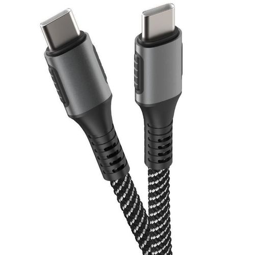 купить Кабель для моб. устройства Partner 40275 USB 2.0 - Type-C/Type-C 1.2m 3.3A в Кишинёве 