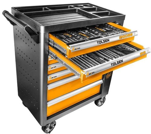 cumpără Sistem de depozitare a instrumentelor Tolsen Dulap cu scule 189 de scule 845x465x965mm (85412) în Chișinău 