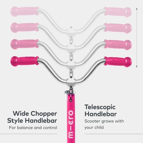 купить Самокат Micro SA0257 Cruiser LED Berry Red в Кишинёве 