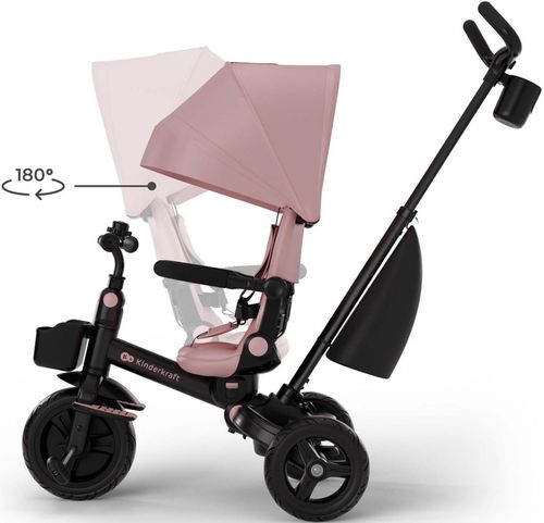 купить Велосипед-коляска KinderKraft KRAVEO02PNK0000 Aveo 2 Plus Pink в Кишинёве 