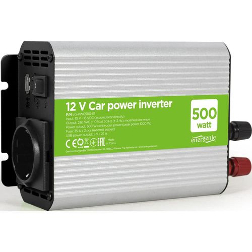купить Автомобильный инвертор Energenie EG-PWC500-01, 12 V Car power inverter в Кишинёве 