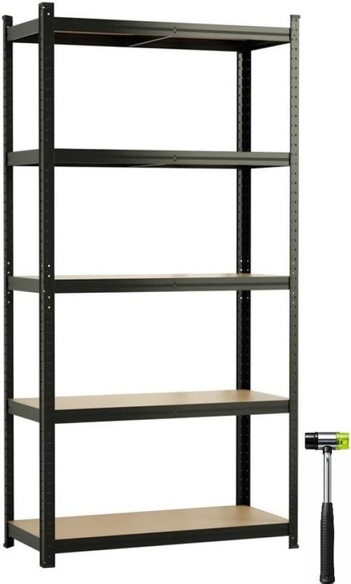 cumpără Raft de depozitare Xenos StrongLine 180x100x50cm Black în Chișinău 