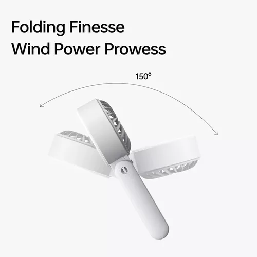 cumpără Ventilator portativ JisuLife Life7, 2.5-13h, 3600mAh, 5 viteze, Roz (KF2331326) în Chișinău 