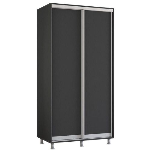 купить Шкаф Mobildor-Lux Aron-S uși glisante din PAL (120x60x200H cm) Anthracite в Кишинёве 