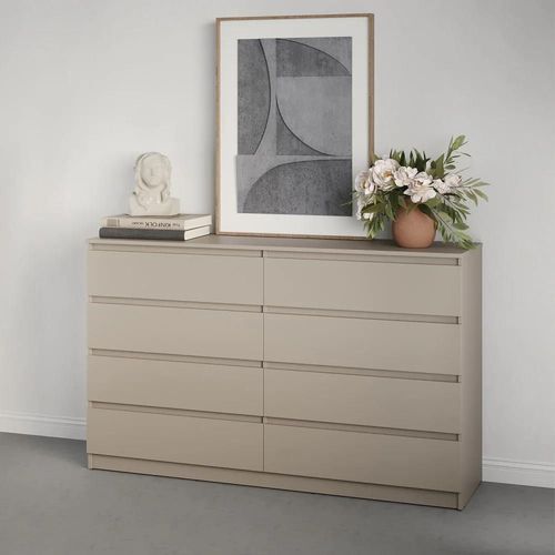 купить Комод MebelStar NEO 8S 160x43x98 Cashmere (MBS-1105) в Кишинёве 