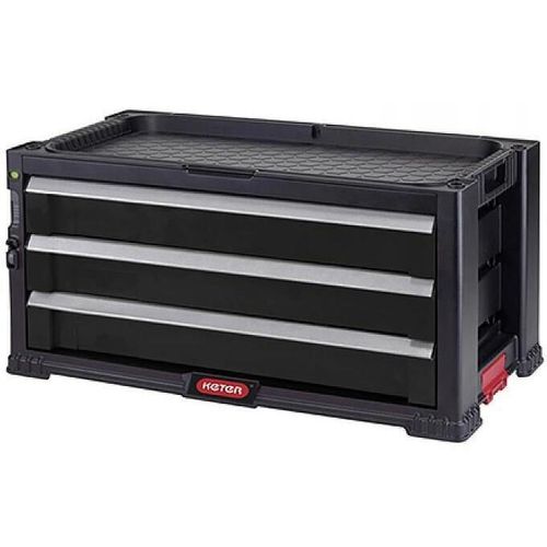 купить Система хранения инструментов Keter 57708 Keter PRO, dulap-organizator pentru instrumente 56.2x28.9x26.2cm, 3 lazi в Кишинёве 