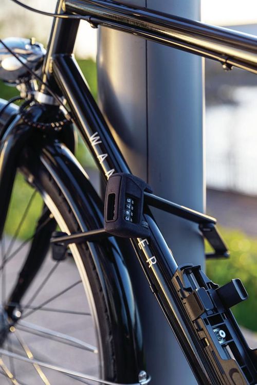 купить Аксессуар для велосипеда Abus Lacăt biciclete BORDO Combo 6000C/90 black Saddlefix+Raincap в Кишинёве 