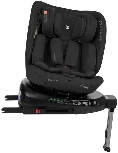 купить Автокресло Kikka Boo 31002100041 i-Rove Black i-Size, 40-150 cm в Кишинёве 