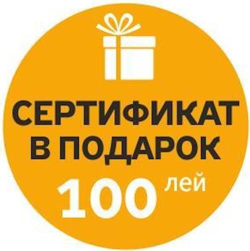 купить Сертификат подарочный Maximum Подарочный сертификат 100 леев в Кишинёве 