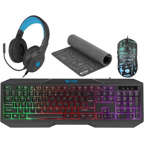 cumpără Tastatură + Mouse FURY NFU-1674 Combo Thunderstreak 3.0 în Chișinău 