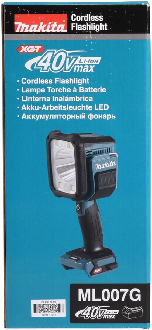 cumpără Lanternă Makita DEAML007G Lanterna LED 1.250lm 4moduri XGT 40V (fara acumulatori) în Chișinău 