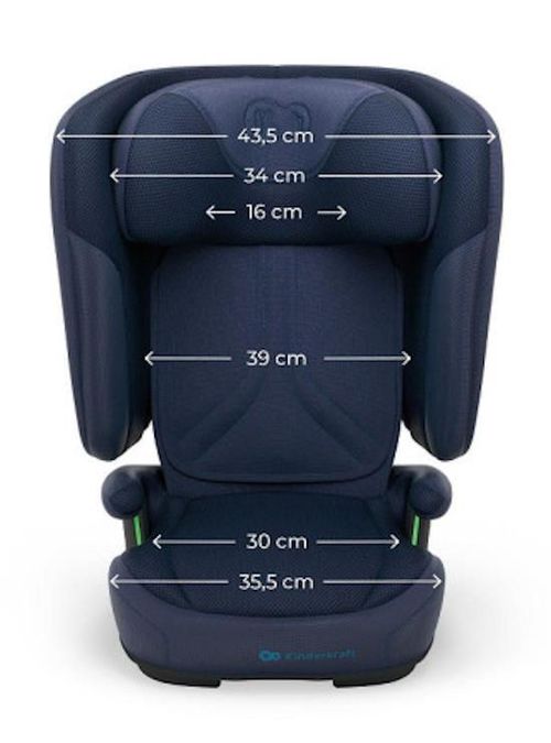 cumpără Scaun auto KinderKraft KCUNIT02NAV0000 Unity2 I-Size 100-150cm Navy în Chișinău 