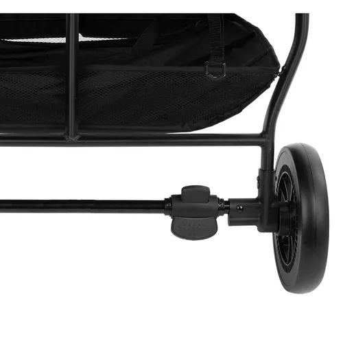 cumpără Сărucior pentru copii Kikka Boo 31001040012 Happy 2 Black, pentru gemeni în Chișinău 