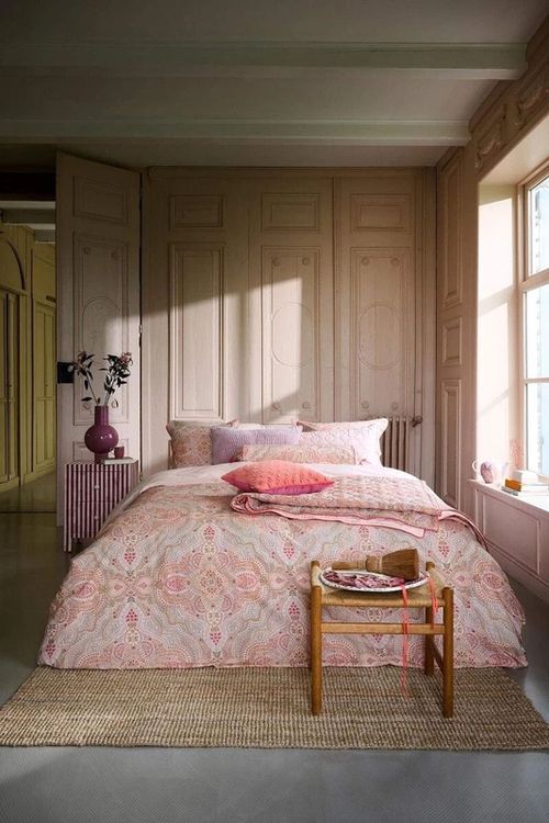 cumpără Set de perne si plapume Pip Studio 332424 Moon Flower Cushion 53x53 Light Pink în Chișinău 