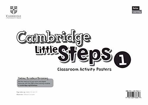 купить Cambridge Little Steps 1 Classroom Activity Posters Постеры в Кишинёве 