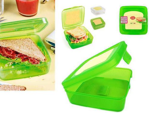 cumpără Container alimentare Snips 43546 Ланч-бокс Sandwich 0.5l, 14.5x14.5x5.5cm în Chișinău 