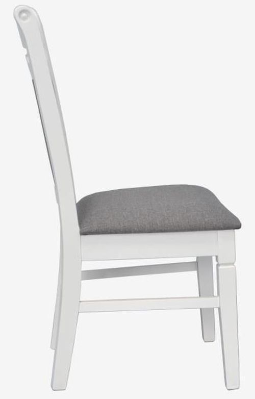 купить Комплект стол и стулья Evelin di Costacurta стол HV-33V White + 10 стульев HV-3167 White/NV-10WP Grey в Кишинёве 