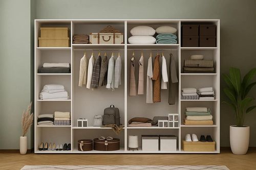 cumpără Dulap Nex Home Dulap cu uși glisante, 280x60x240cm, Oglinda, Alb în Chișinău 