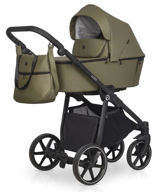 купить Детская коляска Riko Carucior 2in1 Aura Khaki 05 в Кишинёве 
