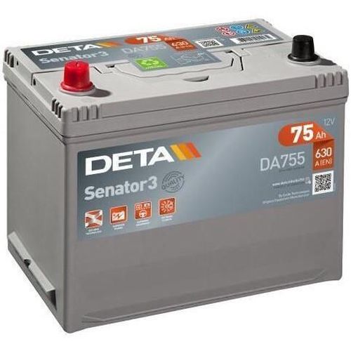 купить Автомобильный аккумулятор Deta DA755 Senator в Кишинёве 