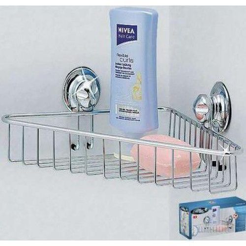 купить Полка для ванной Tatkraft 10201 Polita unghiulara 33,6х23,5х7,5cm в Кишинёве 