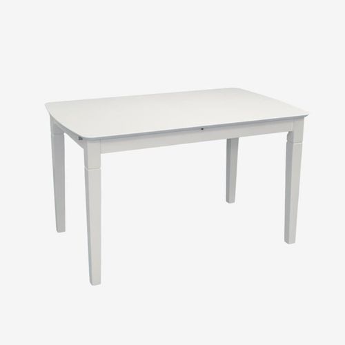 купить Комплект стол и стулья Evelin di Costacurta стол HV-27V White + 6 стульев YTC-064Wh UF910-01 Light beige в Кишинёве 