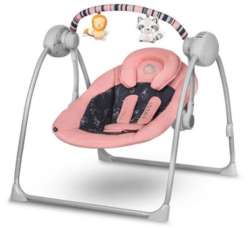 купить Детское кресло-качалка Lionelo Ruben Pink Baby в Кишинёве 