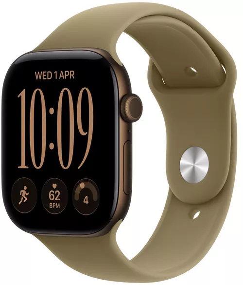 cumpără Ceas inteligent Apple Watch Series 12 GPS 42mm Dark Bronze Aluminium Case with Olive Sport Band S/M MJEF4 în Chișinău 