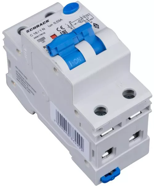 купить Автомат дифференциальный Schrack Technik AK668625 (RCBO) 1P+N, Amparo 6 кА, B 25 А, 30 мА, тип A в Кишинёве 