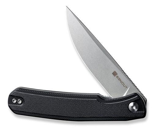 купить Нож походный Sencut S21042-1 Scitus, G10 negru, Liner Lock в Кишинёве 