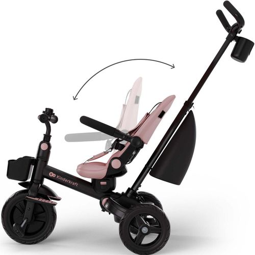 купить Велосипед-коляска KinderKraft KRAVEO02PNK0000 Aveo 2 Plus Pink в Кишинёве 