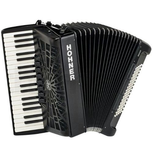 cumpără Pian digital Hohner Bravo III 80 Black silent key Acordeon 80 BASS (16422) în Chișinău 