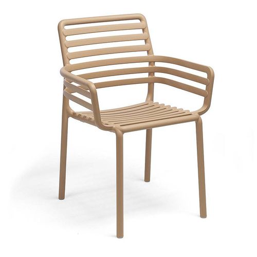 купить Кресло Nardi DOGA ARMCHAIR CAPPUCCINO 40254.14.000 (Кресло для сада и террасы) в Кишинёве 