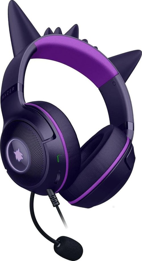 купить Наушники игровые Razer RZ04-04730300-R3M1 Kraken Kitty V2, Pokemon Gengar Edition в Кишинёве 