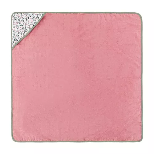 cumpără Accesoriu pentru baie Petite&Mars 418364 Prosop cu gluga Loulou Pink Meadow, 100x100cm în Chișinău 