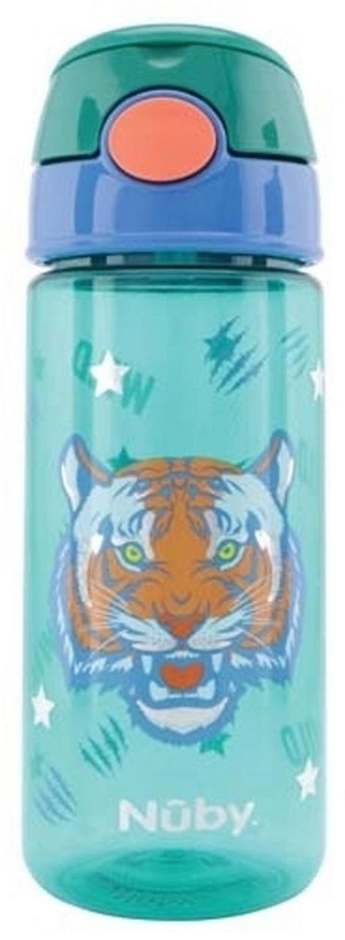 cumpără Cană cu pai Nuby NV04010 Поильник с трубочкой 360° Tritan Flip-it Glitter 540 мл. (от 3 лет) în Chișinău 