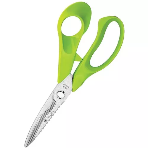 cumpără Foarfecă Kangaro KS-74Y, de bucatarie, 18.9cm, blister în Chișinău 