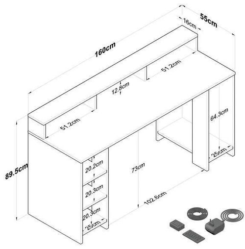 cumpără Masă de birou Trendy HA122, 3000 în Chișinău 