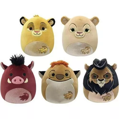 купить Мягкая игрушка Squishmallows SQLK8 The Lion King Plush 20сm (in assort.) в Кишинёве 