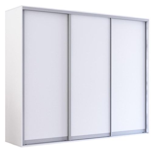 купить Шкаф Mobildor-Lux Fox uși glisante din PAL (240x60x240H cm) Alb в Кишинёве 