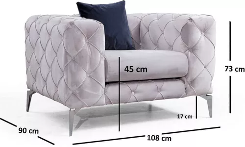 cumpără Fotoliu Trendy Como-Gri deschis în Chișinău 