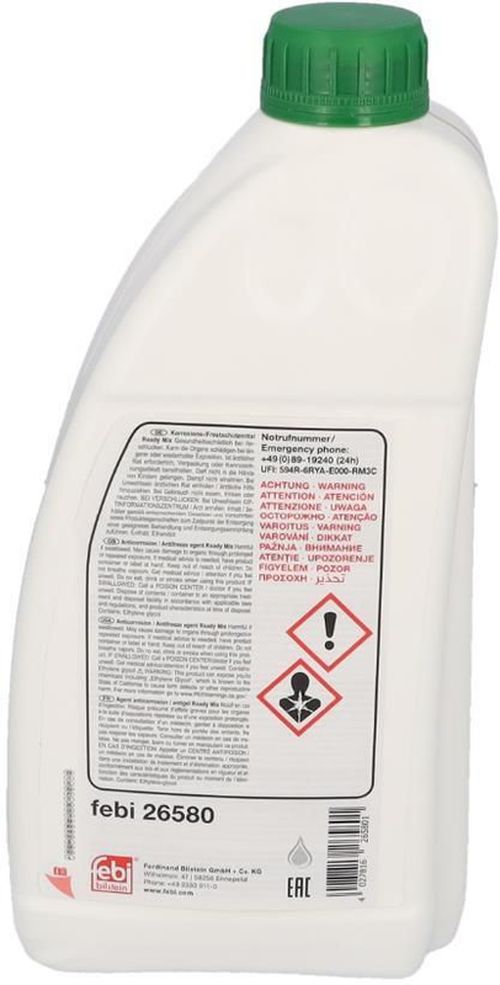 cumpără Antigel Febi Bilstein 26580 (-30) G11 1,5l galben-verde în Chișinău 