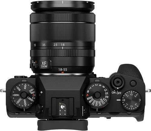 купить Фотоаппарат беззеркальный FujiFilm X-T4 black/XF18-55mm Kit в Кишинёве 